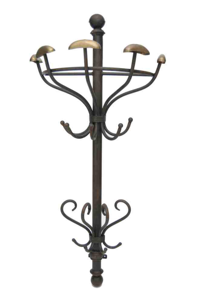 porte manteau perroquet mural bistro Porte Manteau Perroquet Blanc